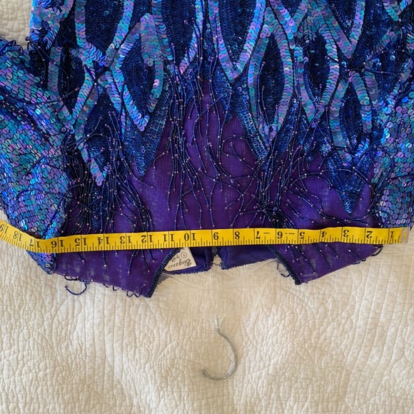 VINTAGE sequin flapper dress Elegance by Anujan - Picture 4 of 8